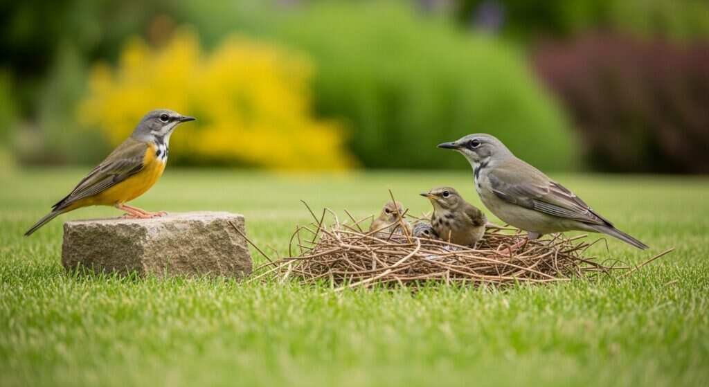 How to Create a Bird-Friendly Garden and Backyard Bird Sanctuary 8 Go Organic and Remove Pesticides Completely