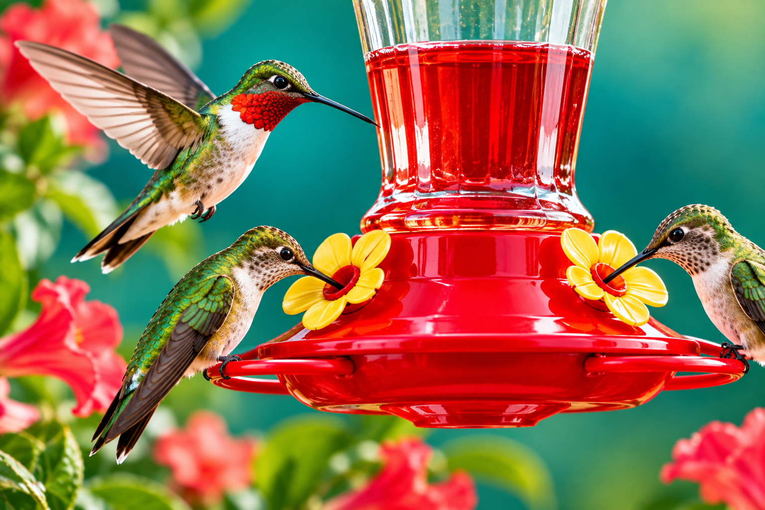 Hummingbird Feeder Complete Guide to Choosing, Filling, Cleaning & Placing One