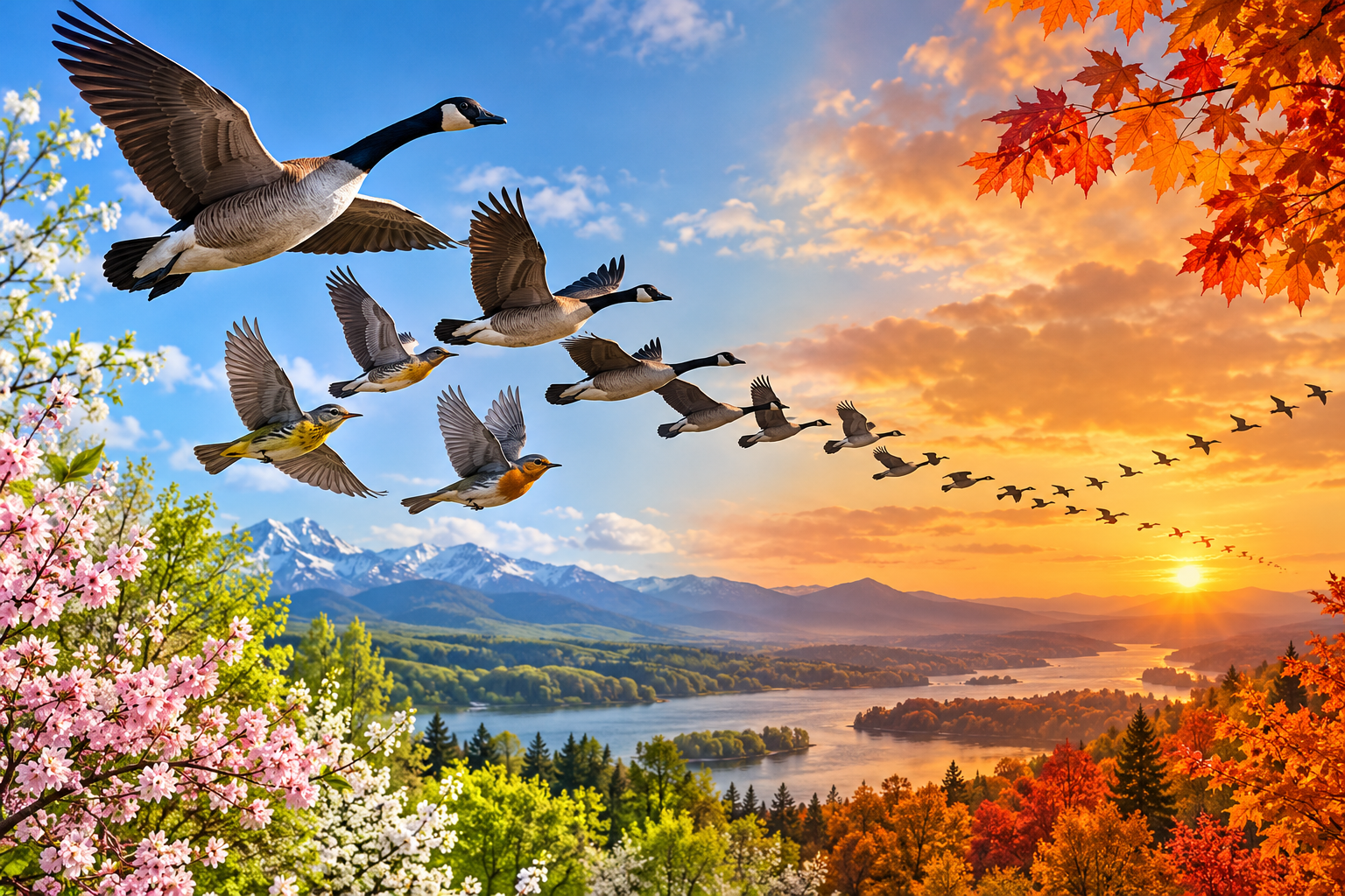 When Do Birds Migrate Spring and Fall Migration Seasons Explained